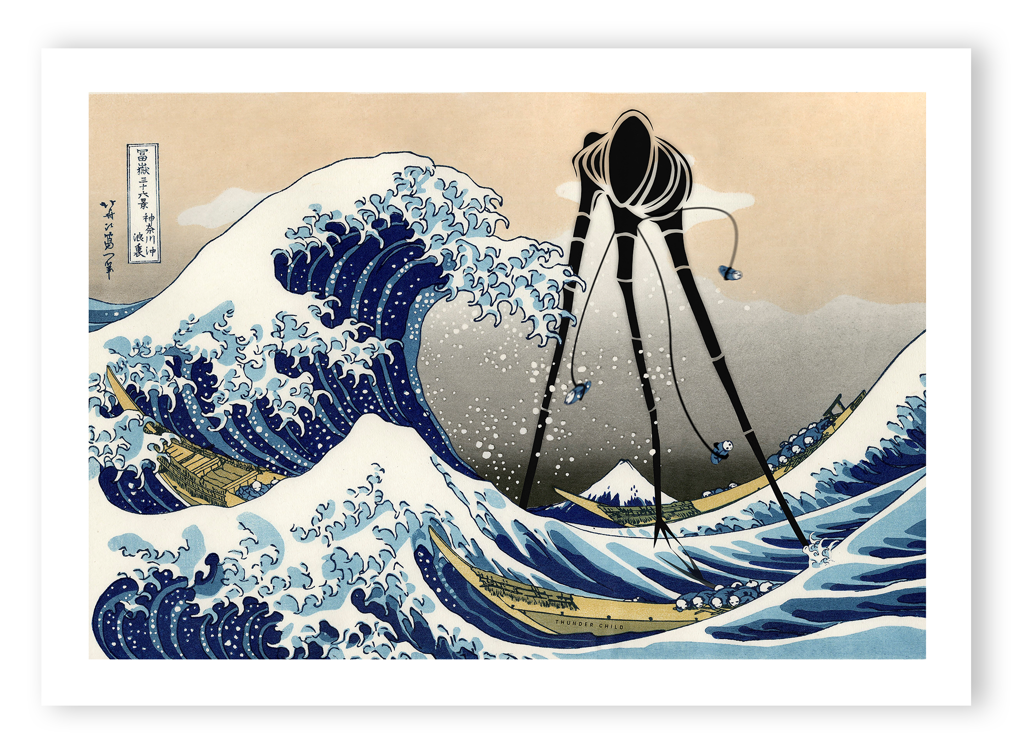 The Great Wave & the Monstrous Tripod